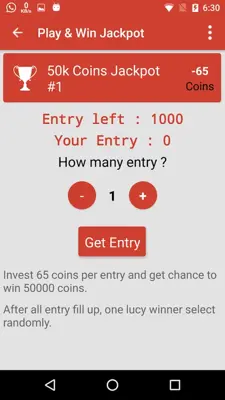 Watch & Earn android App screenshot 3