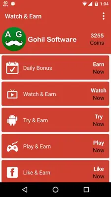 Watch & Earn android App screenshot 7